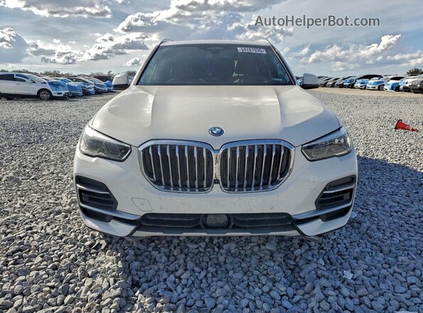 5UXTA6C06P9R44978 2023 BMW X5 White წინა ხედი