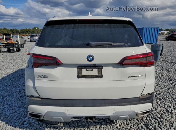 5UXTA6C06P9R44978 2023 BMW X5 White უკანა ხედი