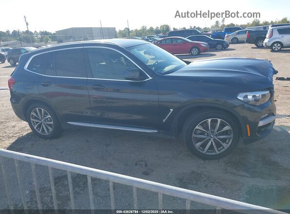 5UXTR7C55KLF35038 2019 BMW X3 Gray 