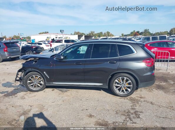 5UXTR7C55KLF35038 2019 BMW X3 Gray 