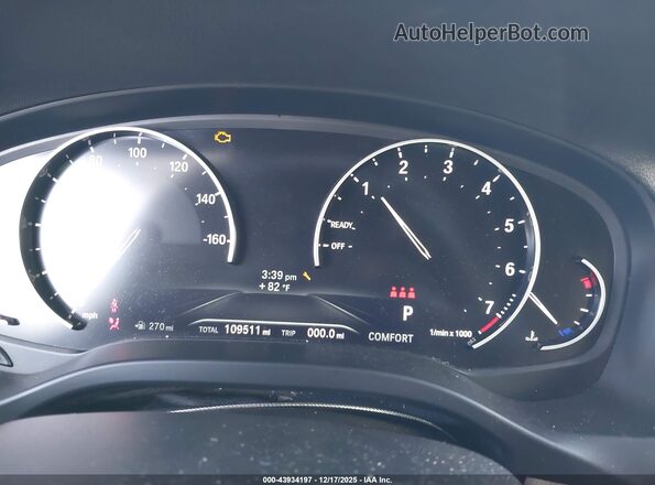 5UXTR7C59KLE88290 2019 BMW X3 Black Вид задніх сидінь