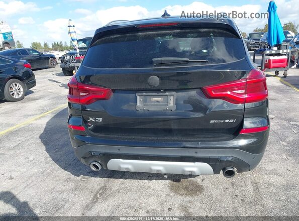 5UXTR7C59KLE88290 2019 BMW X3 Black 
