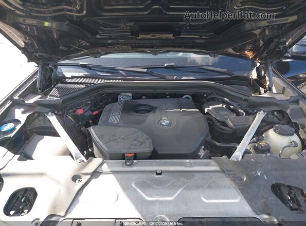 5UXTR7C59KLE88290 2019 BMW X3 Black Вид ззаду