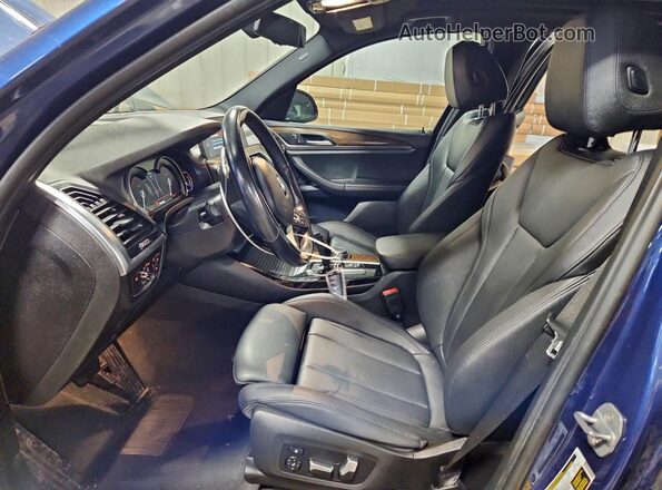 5UXTR9C56JLD70093 2018 BMW X3 Blue 