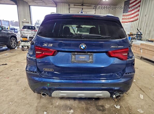 5UXTR9C56JLD70093 2018 BMW X3 Blue 