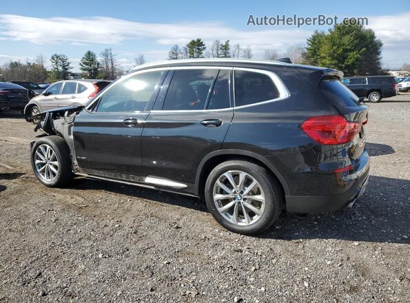 5UXTR9C59JLD63574 2018 BMW X3 Black Rear left