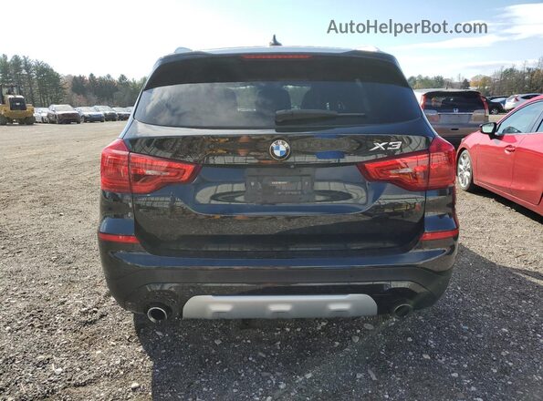 5UXTR9C59JLD63574 2018 BMW X3 Black Rear view