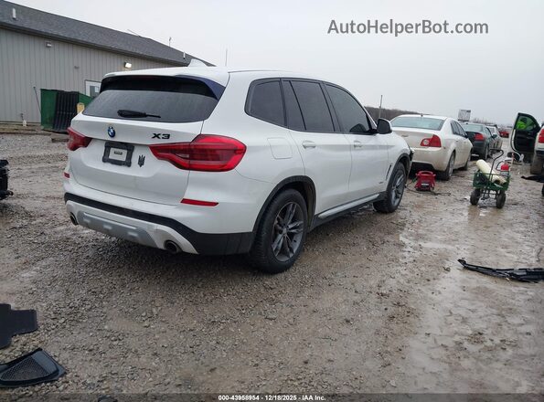 5UXTR9C5XJLC80249 2018 BMW X3 White 