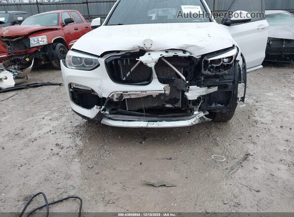 5UXTR9C5XJLC80249 2018 BMW X3 White 