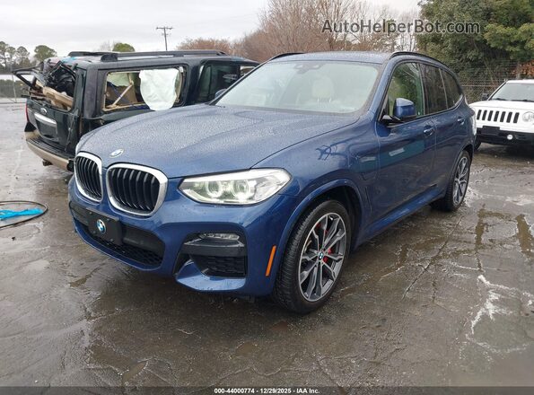 5UXTS1C05M9G40717 2021 BMW X3 Black 