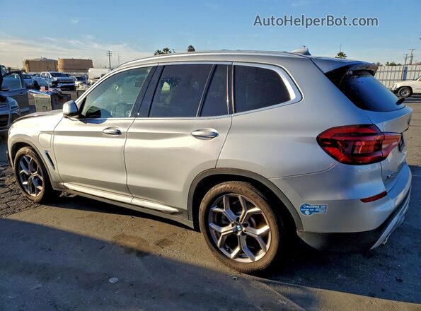 5UXTS1C09M9H15211 2021 BMW X3 Silver Tył lewy