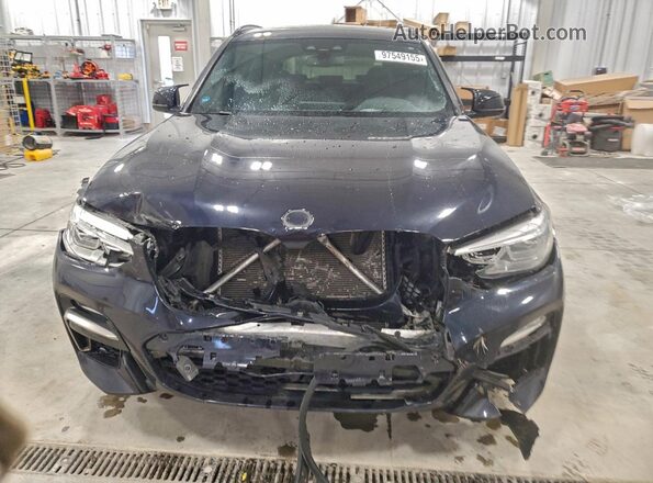 5UXTS3C54J0Y96044 2018 BMW X3 Blue 