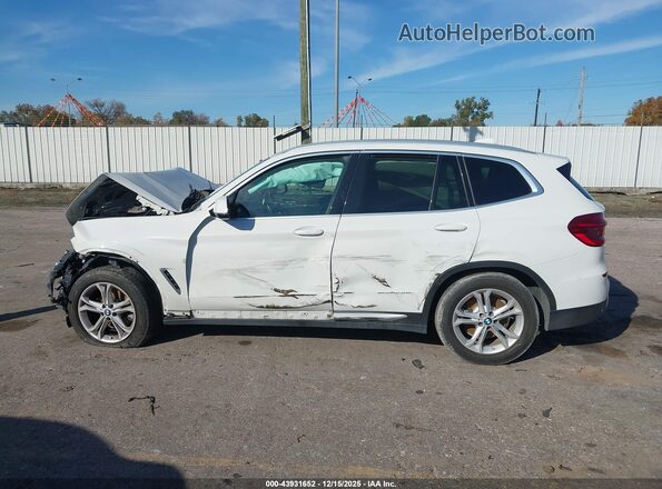 5UXTY3C00LLE55213 2020 BMW X3 Белый Вид задней части салона