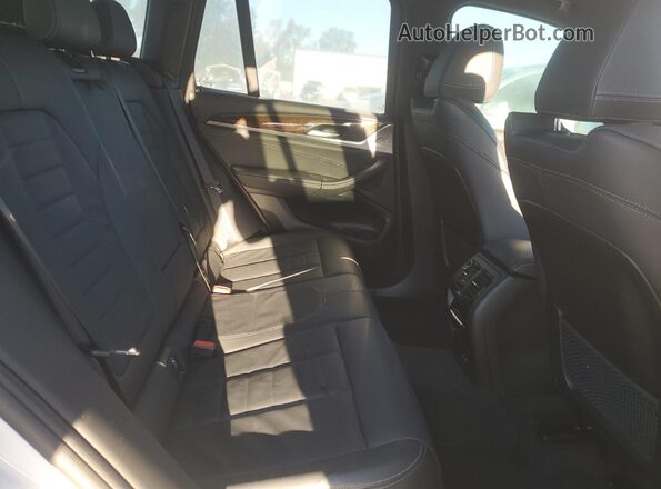 5UXTY3C00M9F98676 2021 BMW X3 White 