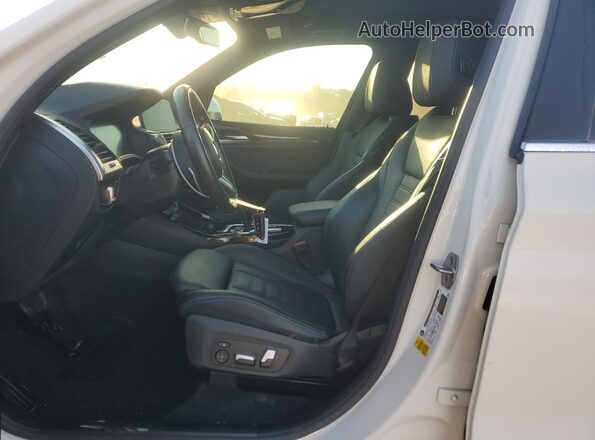 5UXTY3C00M9F98676 2021 BMW X3 White 