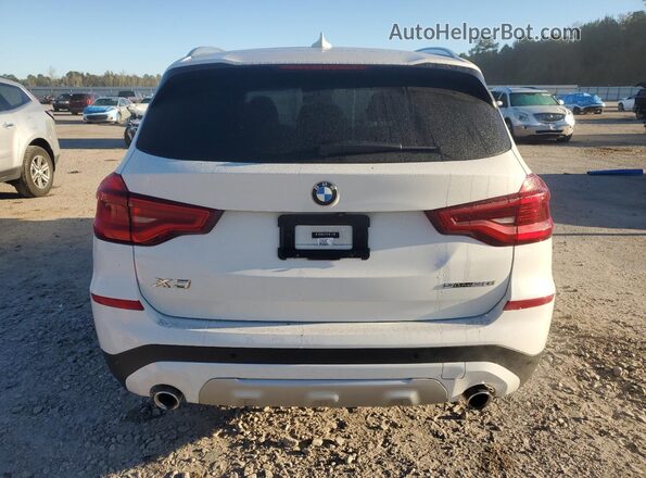 5UXTY3C00M9F98676 2021 BMW X3 White 
