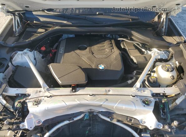 5UXTY3C00M9F98676 2021 BMW X3 White 