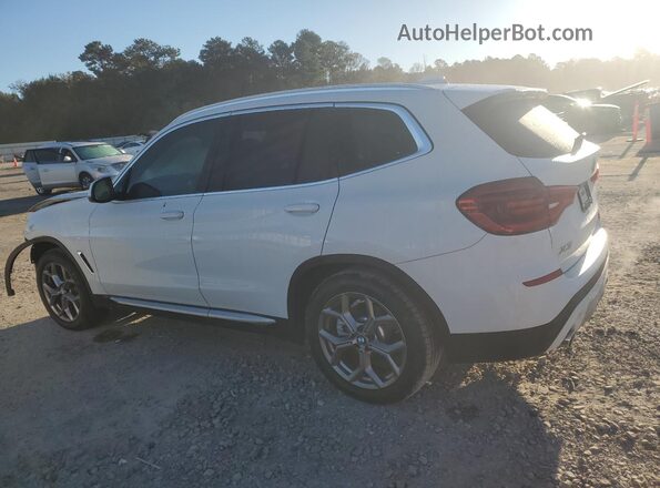 5UXTY3C00M9F98676 2021 BMW X3 White 