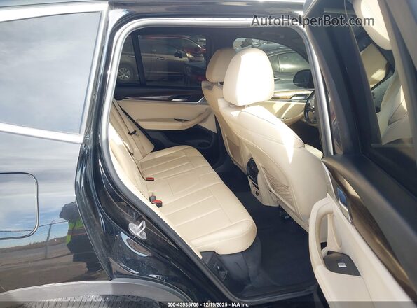 5UXTY3C01LLE55253 2020 BMW X3 Black Widok naklejki z numerem VIN