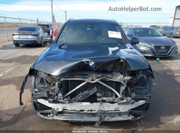 5UXTY3C01LLE55253 2020 BMW X3 Black Widok zestawu wskaźników