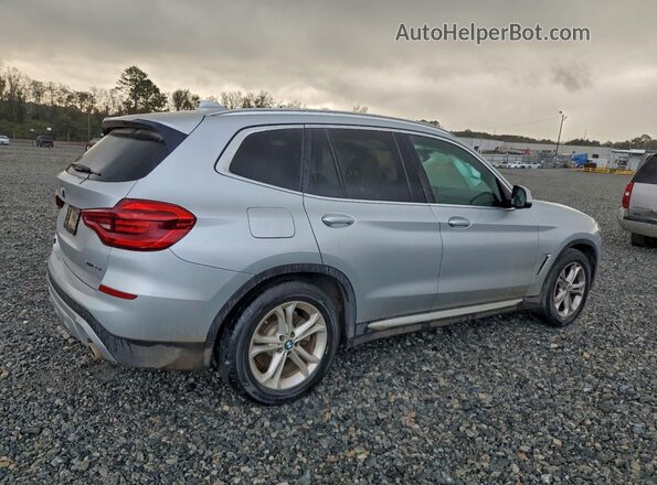 5UXTY3C02LLE55178 2020 BMW X3 Silver Tył prawy