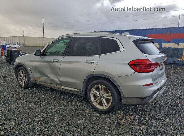 5UXTY3C02LLE55178 2020 BMW X3 Silver Tył lewy