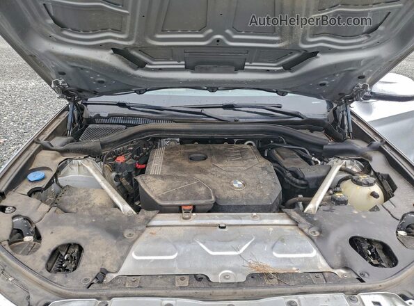 5UXTY3C02LLE55178 2020 BMW X3 Silver Widok komory silnika