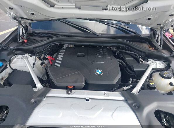 5UXTY3C07M9H13113 2021 BMW X3 White 