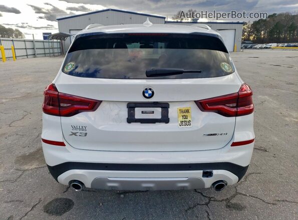 5UXTY3C08M9H92226 2021 BMW X3 White 