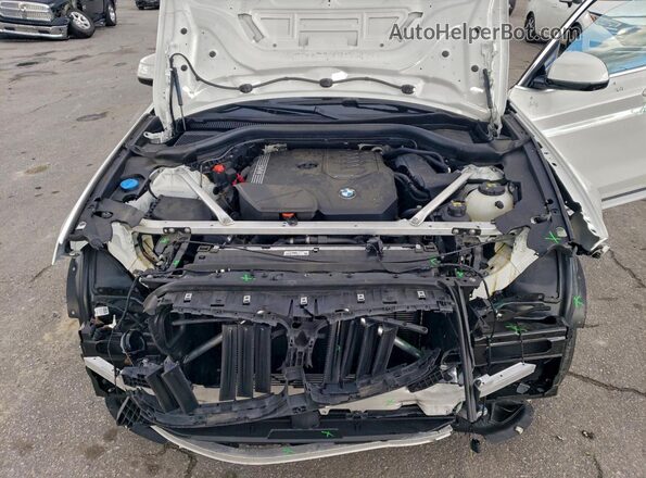 5UXTY3C08M9H92226 2021 BMW X3 White 
