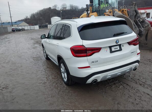 5UXTY5C03L9B92191 2020 BMW X3 White უკანა მარცხენა