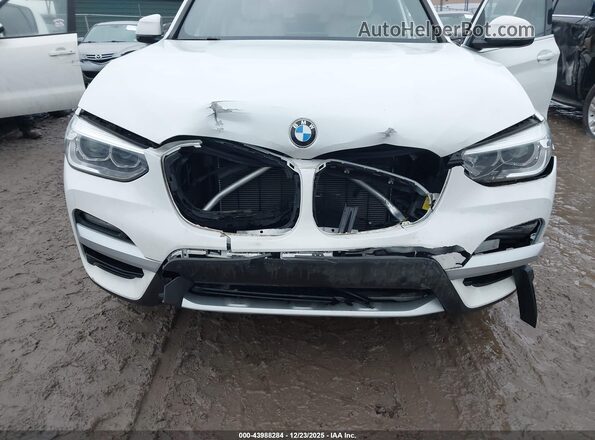 5UXTY5C03L9B92191 2020 BMW X3 White წინა ხედი