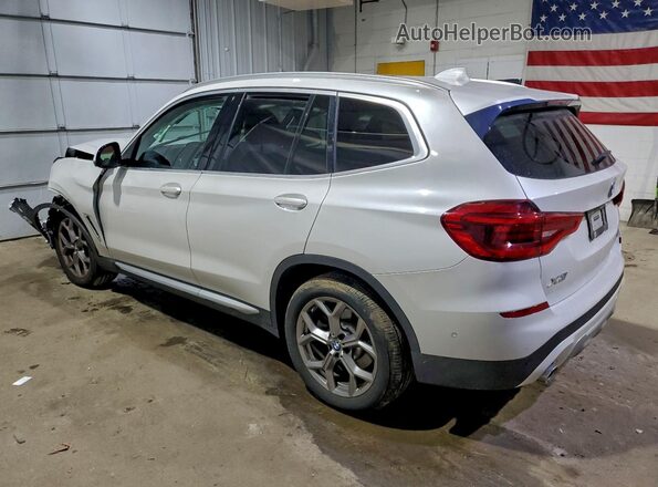 5UXTY5C03L9D33728 2020 BMW X3 White Rear left