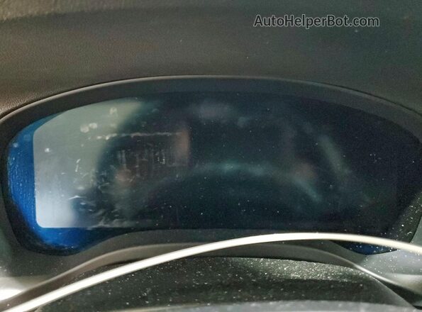 5UXTY5C03L9D33728 2020 BMW X3 White Instrument cluster view