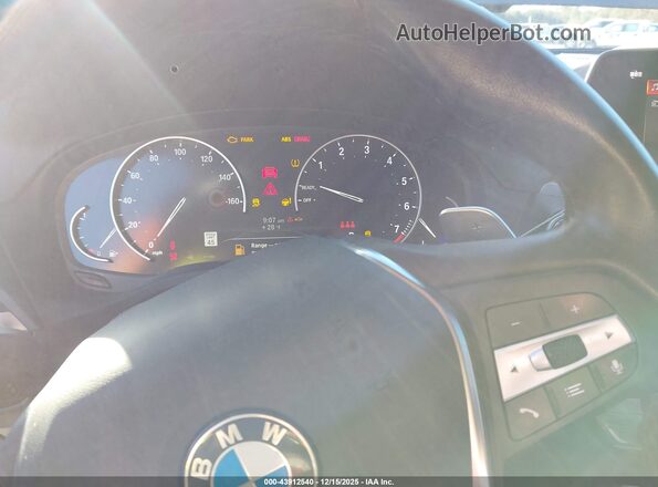 5UXTY5C05M9F93923 2021 BMW X3 Gray უკანა სავარძლების ხედი