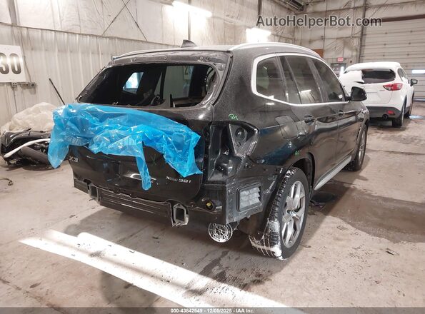 5UXTY5C06M9E78182 2021 BMW X3 Black Vista frontal