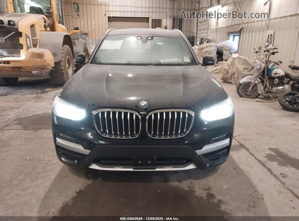 5UXTY5C06M9E78182 2021 BMW X3 Black Vista del cuadro de instrumentos