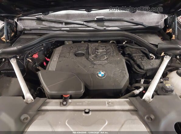 5UXTY5C06M9E78182 2021 BMW X3 Black Vista trasera