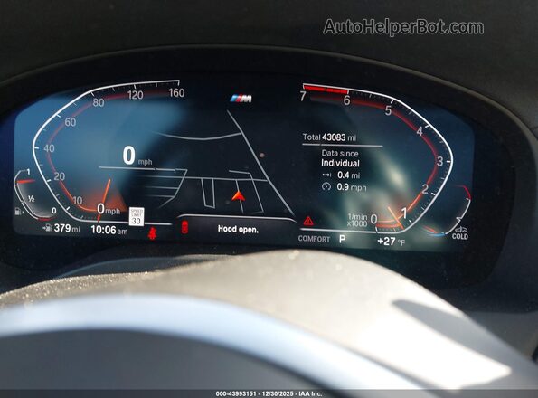 5UXTY5C06M9H69989 2021 BMW X3 Черный 