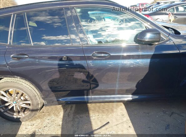 5UXTY5C06M9H69989 2021 BMW X3 Черный 