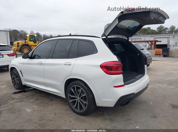 5UXTY9C0XL9C71283 2020 BMW X3 White Հետևի ձախ