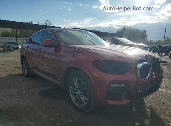 5UXUJ3C51KLG53902 2019 BMW X4 Red Передня права чверть