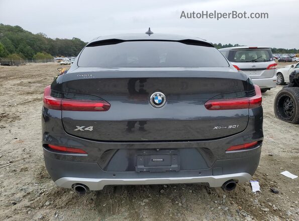 5UXUJ3C54KLG52730 2019 BMW X4 Black Widok z tyłu