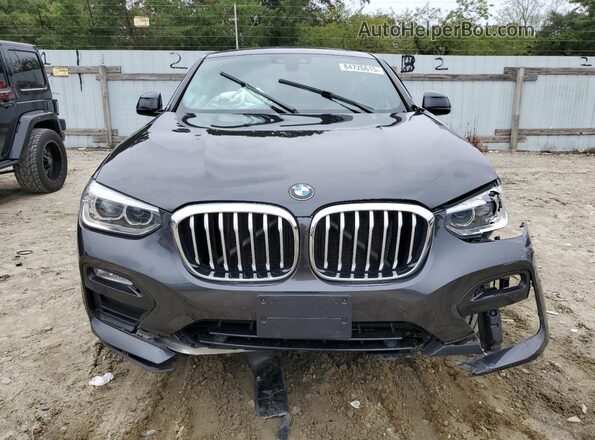 5UXUJ3C54KLG52730 2019 BMW X4 Black Widok z przodu