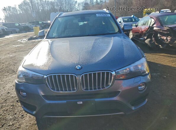 5UXWX9C33H0W68014 2017 BMW X3 Gray წინა ხედი