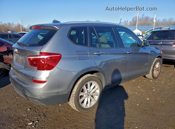 5UXWX9C33H0W68014 2017 BMW X3 Gray უკანა მარჯვენა