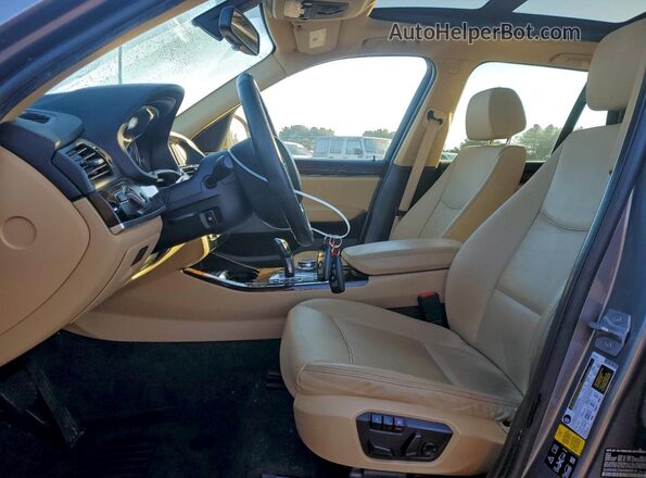 5UXWX9C33H0W68014 2017 BMW X3 Gray წინა სალონის ხედი