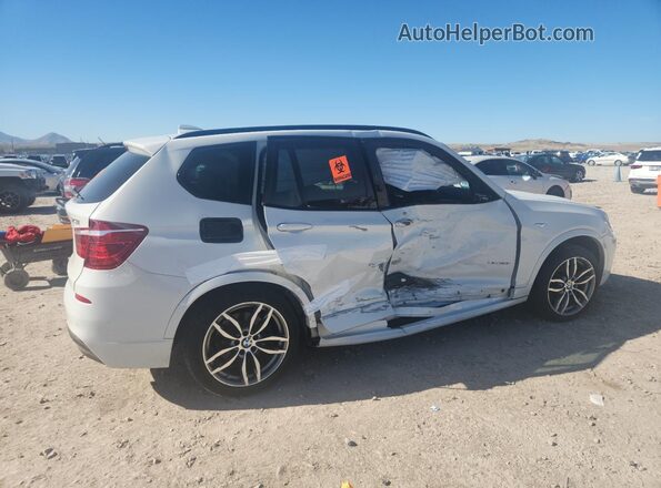 5UXWX9C50G0D89106 2016 BMW X3 Белый Задняя правая четверть