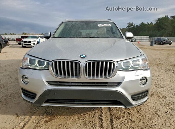5UXWX9C54G0D70736 2016 BMW X3 Silver Widok z przodu