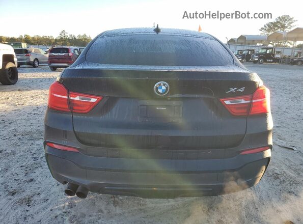 5UXXW3C37H0T79237 2017 BMW X4 Black Widok z tyłu